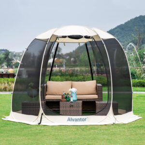 Alvantor Screen House Room Camping Tent Outdoor Canopy Dining Gazebo Pop Up Sun Shade