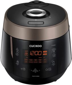 Cuckoo CRP-P1009SB 10 Cup Heating Plate Electric Pressure Rice Cooker