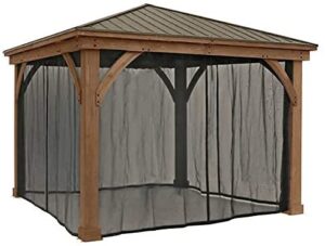 Gazebo Mosquito Mesh Kit for 12x14 Wood Gaze