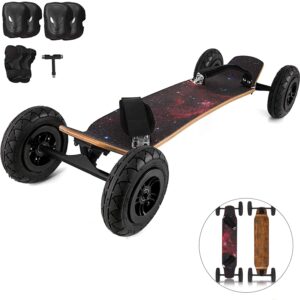 Happybuy Mountainboard, 37''L Cross Country Skateboard