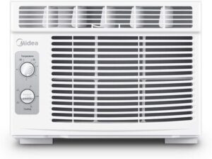 MIDEA MAW05M1BWT Window Air Conditioner, 5000 BTU