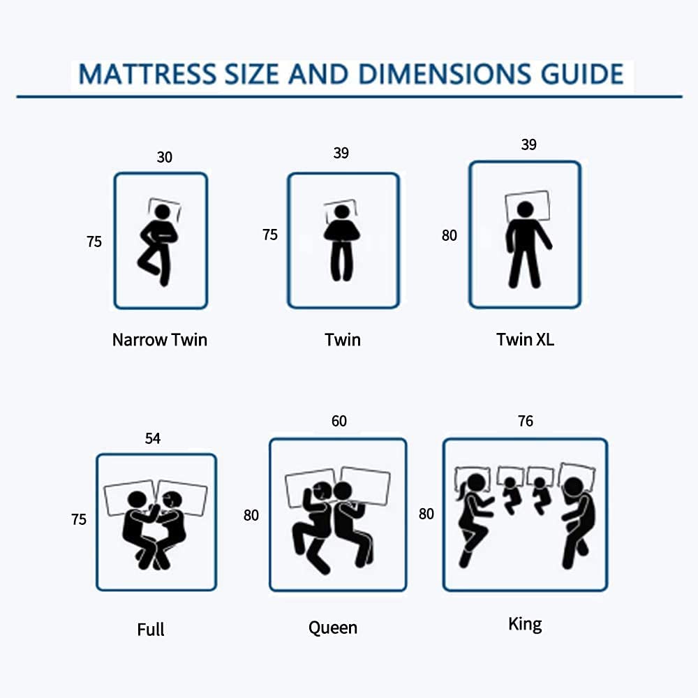 Mattress Sizes Canada Guide - Cocafish