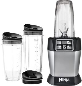 Ninja BL481C Nutri-Ninja Auto-iQ Blender, Silver