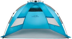 Pacific Breeze Easy Up Sun Shelter Beach Tent