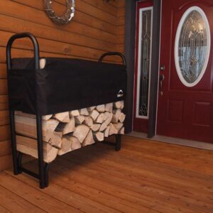 ShelterLogic Adjustable Heavy Duty Outdoor Firewood Rack