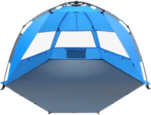 4.   TAGVO Sun Shelter Beach Tent